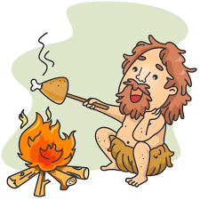 caveman fire