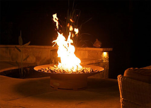 gas fire pit