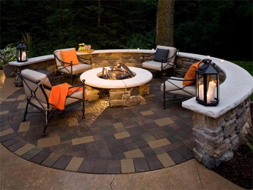 Patio fire pit